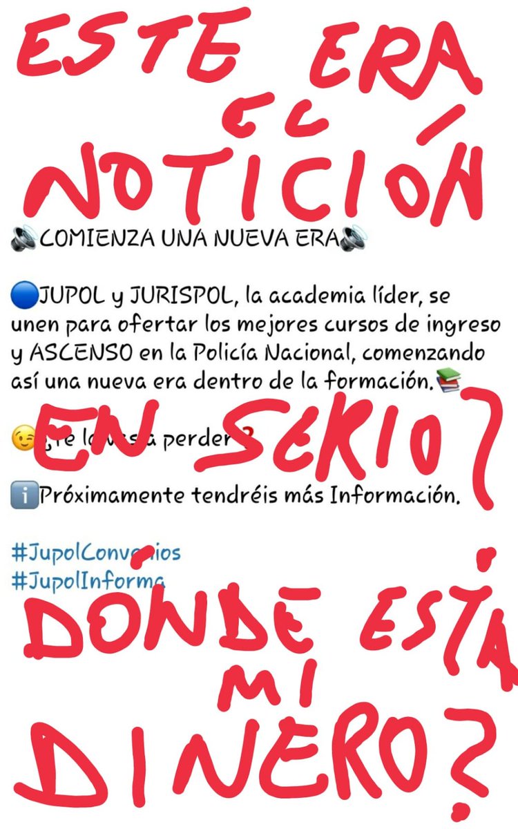 valientecnp96's tweet photo. Lo que faltaba... presumian de @DePolAcademia y ahora la dejan tirada y se asocian con @Jurispol que llevaba años asociada con el  @Sup_Policia 

@JupolNacional sigue con el #CortaYPega, sin ideas y haciendo lo que #Criticaban

@ElEscritor11 @elviragomezdel1
@al_ghoutigc @FGP66 https://t.co/MW1XEQaKt4