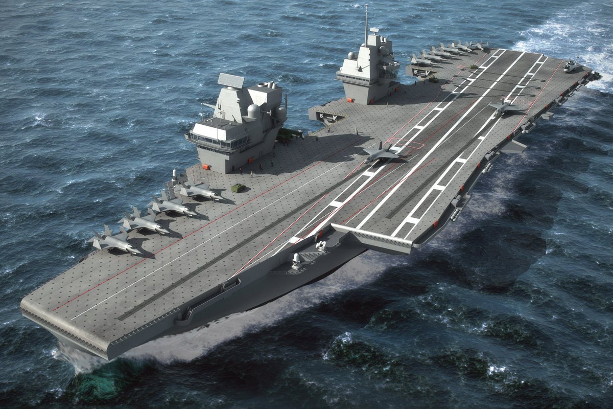 but the reality from the naval perspective is that unless or until Tempest is made carrier capable either by having a STOVL variant or being made CATOBAR capable (&  @HMSQNLZ &  @HMSPWLS being converted accordingly), which is unlikely in the extreme, this would be – to put it...