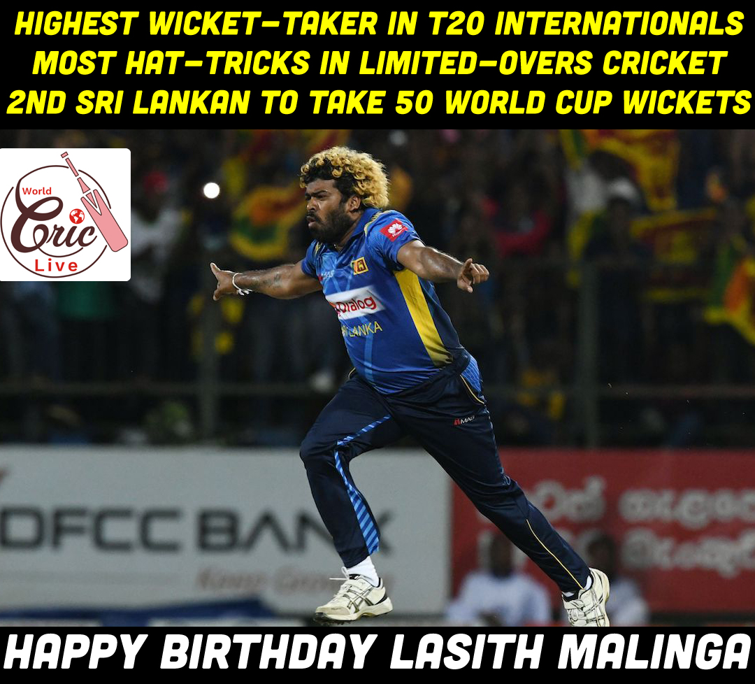 Happy Birthday Lasith Malinga  