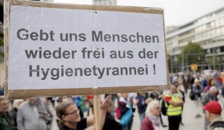 Klingt wie: "Ich will mich nicht mehr waschen."