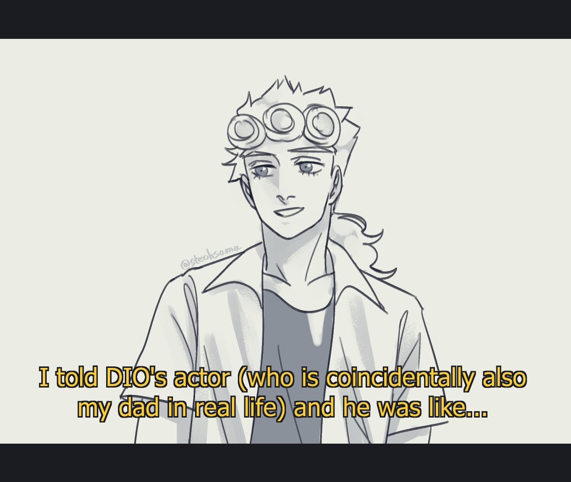 Behind the scenes with Giorno! Based off of an interview with his seiyuu, Ono Kensho. I saw it and immediately knew I had to turn it into #JJBAactorAU 