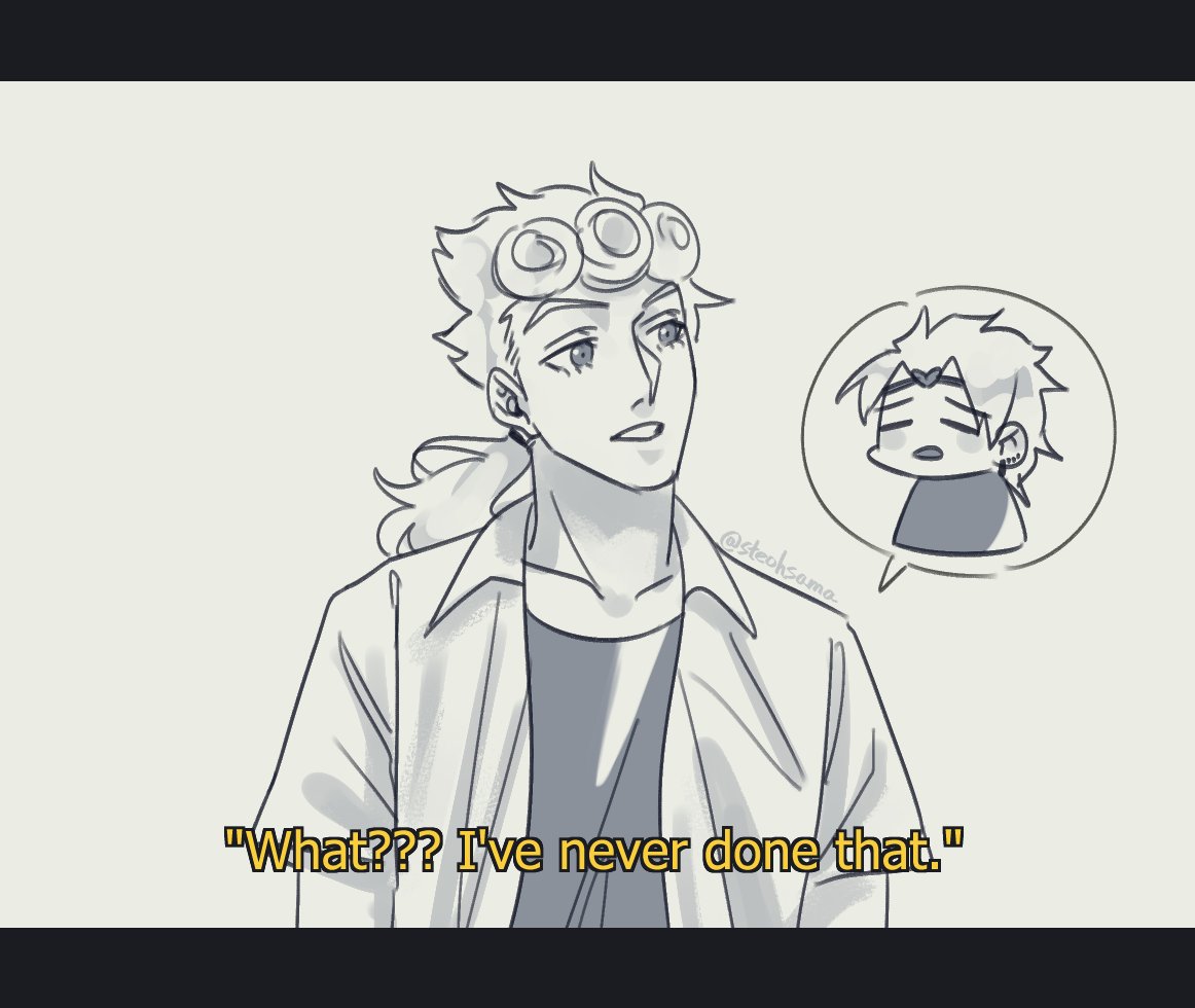 Behind the scenes with Giorno! Based off of an interview with his seiyuu, Ono Kensho. I saw it and immediately knew I had to turn it into #JJBAactorAU 