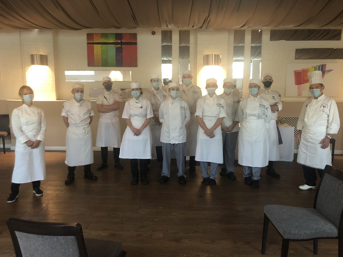 Specialised Chefs (@specialisedchef) on Twitter photo Congratulations to the first group of returning 3rd year specialised chefs having completed the <a href="/AcadCulArts/">Royal Academy of Culinary Arts</a> final practical exam, well done chefs! <a href="/BPCollege/">Bournemouth & Poole College</a> Everyone passed!! Look forward to seeing the chefs at the graduation in 2021. Congratulations to the first group of returning 3rd year specialised chefs having completed the <a href="/AcadCulArts/">Royal Academy of Culinary Arts</a> final practical exam, well done chefs! <a href="/BPCollege/">Bournemouth & Poole College</a> Everyone passed!! Look forward to seeing the chefs at the graduation in 2021.