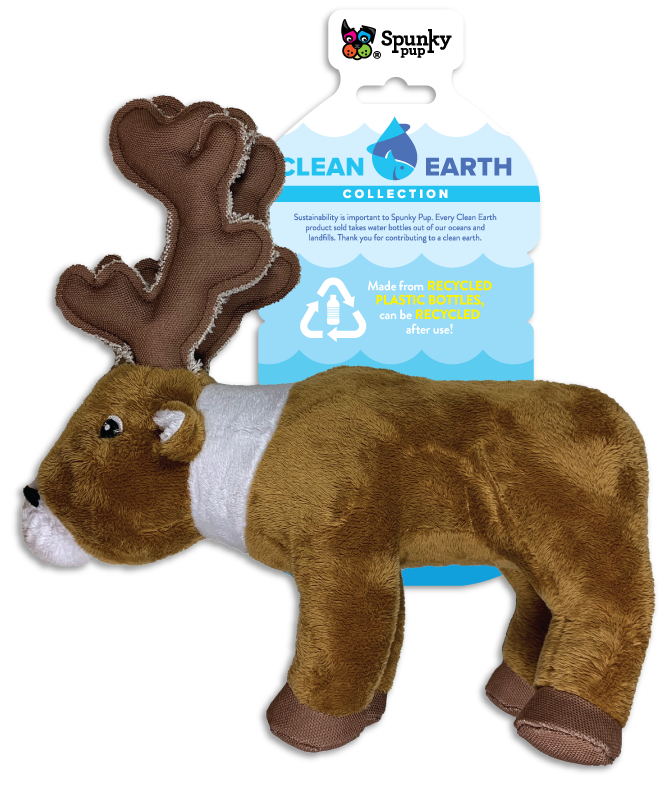 bowzershop's tweet photo. CLEAN EARTH plush toys are made from 100% Recycled plastic water bottles. Each toy redirects waste from up to 9 plastic water bottles from ending up in oceans, waterways and landfills. Includes a built-in squeaker and durable construction. https://t.co/2kAcwuaSrW #LoopRecycling! https://t.co/lzG8lD4Sus