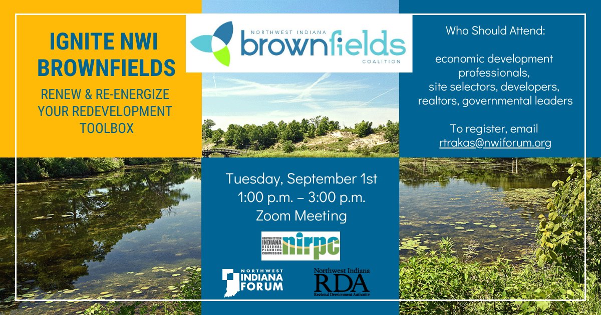 Brownfields event next Tuesday! Register today!