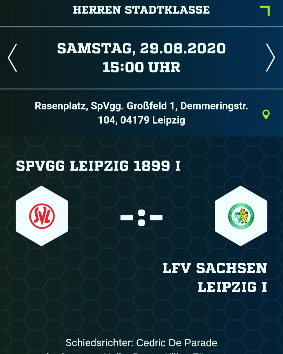 LeipzigSachsen's tweet photo. Saisonstart⚽️💚💚
Bitte beachtet, dass wegen Corona maximal 50 Zuschauern der Eintritt gewährt wird! 20 Plätze gehen an unseren LFV  und 30 an den Gastgeber. Einlass : 14 Uhr.
Anweisungen des Gastgebers ist unbedingt Folge zu leisten. 
#Fussball #sachsen #Leipzig https://t.co/b05HTap0Jr