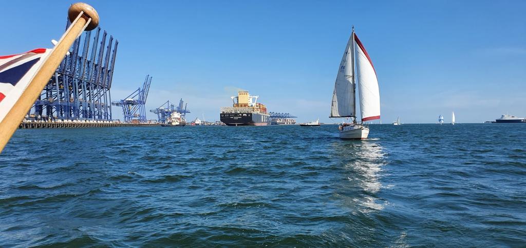 East Coast sail training #hamiltonsailing #yachts #picoftheday#northsea #Suffolk #northsea #eastCoast #hamiltonsailing