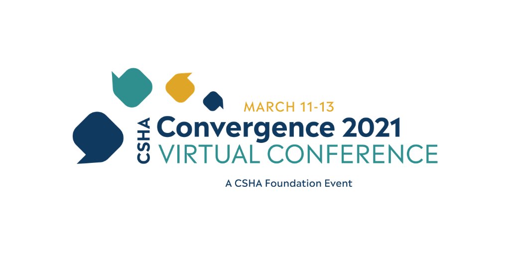 Save the date for our first-ever virtual conference. Read more at csha.org/education/conv…