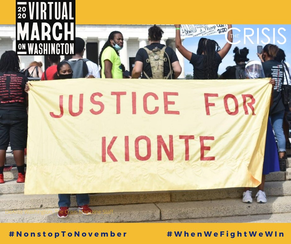 Richmond Virginia Chapter of <a href="/NationalAction/">National Action Network</a> Pres Brenda Coles joins the mother of #KionteSpencer, a victim of police brutality. Together they continue to fight for justice on Kionte’s case. #WeAreDoneDying #JusticeForKionte #BlackLivesMatter #MarchOnWashington2020
📸@dwash_7