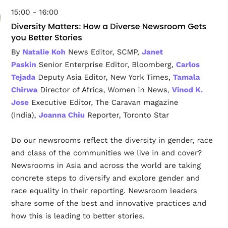 WanifraWIN's tweet photo. WIN’s very own Africa director @ChirwaTamala will be speaking TOMORROW on newsrooms and diversity as part of @AAJAAsia’s #N3Con. For tickets and more information about the event: https://t.co/k0TDyEZSRP https://t.co/kSsjJ5eHoc