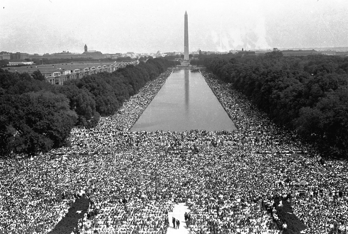 DanPorterfield's tweet photo. 57 years ago today, Americans came together for the #MarchOnWashington where they heard the moral urgency of Dr. King, John Lewis, and many other remarkable leaders. Today, we must hear their clarion call—and act to drive change toward justice. #MarchOnWashington2020 https://t.co/woBQDg7Xz5