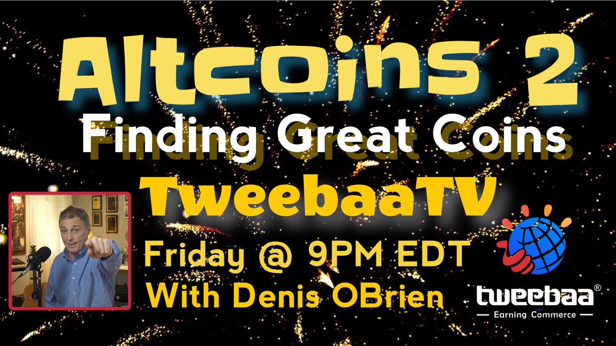Staryna25's tweet photo. Watch the live webinar https://t.co/7aYIIiz3jr on August 28@ 9 PM EDT.Topic is about "Altcoins 2- Finding Great Coins" With a special surprise guest and other surprises!
Rules: https://t.co/q6CBAcfcDaβ¦/1FAIpQLSfnQrxmZdaRfrxQ3β¦/viewformβ¦
#tweebaa #TWEE4me #istweeforme #teamtwee https://t.co/tMSUf9FlnY