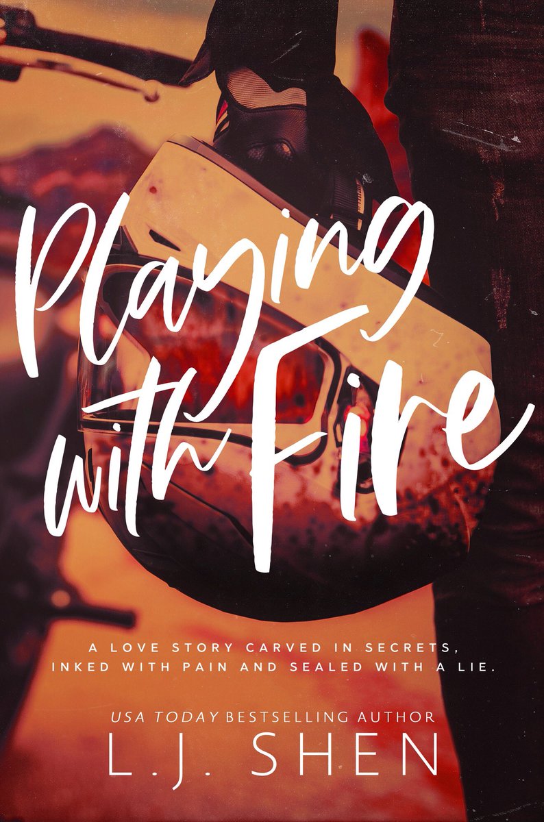 I’m so excited to share the cover for my next release! Playing With Fire is angsty and raw. It’s also releasing soon - Sept 15th!

A broken boy on the path to destruction.
A scarred girl without direction.
A love story carved in secrets, inked with pain and sealed with a lie.