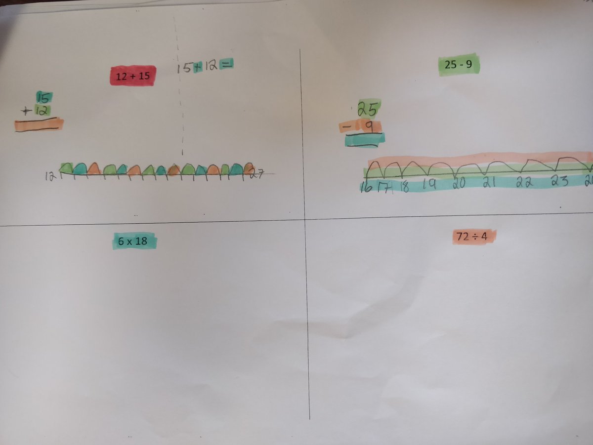 Hazlehead_maths's tweet image. Thanks to @PixiMaths for sharing this prompt! 1MA used the idea today to show the different ways they could explain how to ➕➖✖️➗. There were some great discussions on the go! Fab job! Was gutted when we had to start packing up! @hazleheadacad #S1maths #numeracy #explainittome