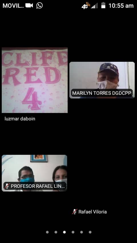 Clifdred4's tweet photo. CLIFD Red 4 Municipio Trujillo activa en Video Conferencia. *Prevención  familiar en tiempos de Pandemia. https://t.co/V4kWaDR4SO