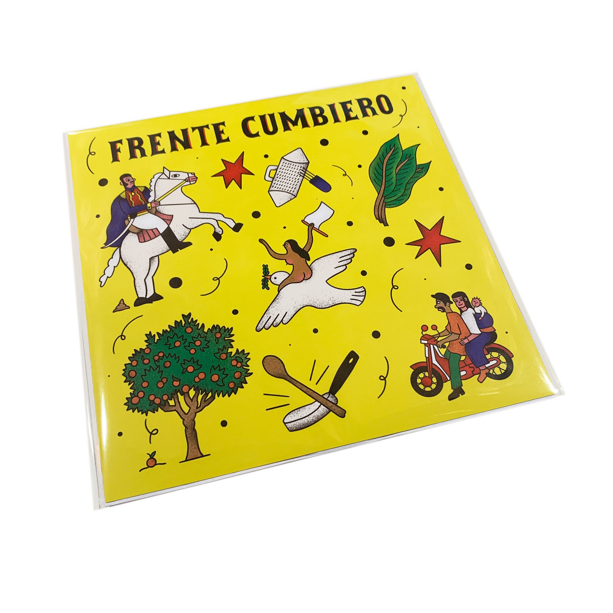 Estrenando vinilo de 7" del <a href="/FrenteCumbiero/">Frente Cumbiero</a> junto a <a href="/NYCTrust/">NYCT</a> en preparación para la llegada de CERA PERDIDA, el segundo LP del cuarteto.  nyctrust.bandcamp.com/album/porrovia