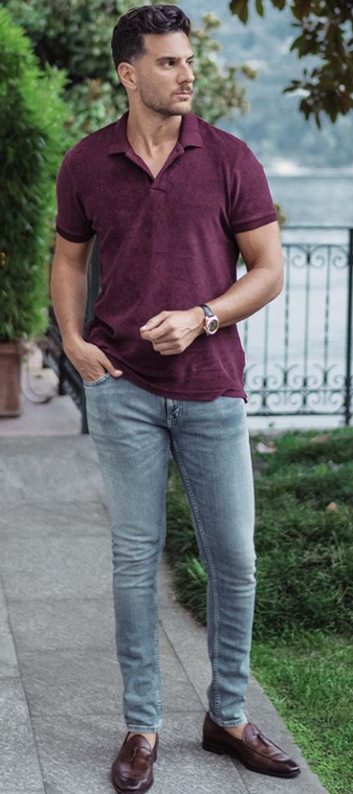 grey denim jeans 