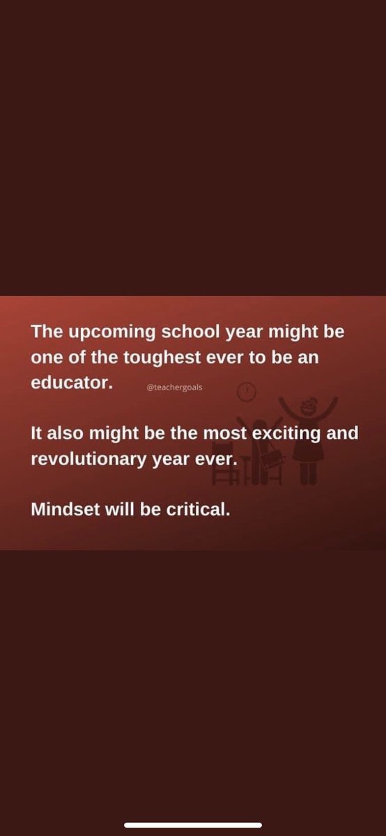 Schools must control our own attitude. Control the controllable for our kids, they are worth it! 

We don’t “have to” go through Covid together. We “get to” grow through it together. #JoyfulLeaders