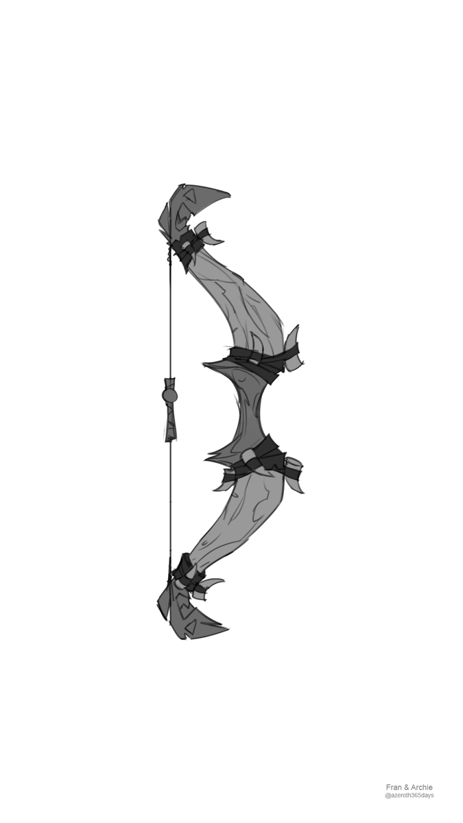 azeroth365days's tweet photo. Fran’s Lodge - Bows and Arrows
Composite Bow
#azerothin365days #azeroth #worldofwarcraft #Warcraft #wowtransmog #transmog #franarchie #dailycraft #fanart #hobby #gameart #equipment #bow #arrow #compositebow #sketch #day1263 https://t.co/Ia6N2Cuawv