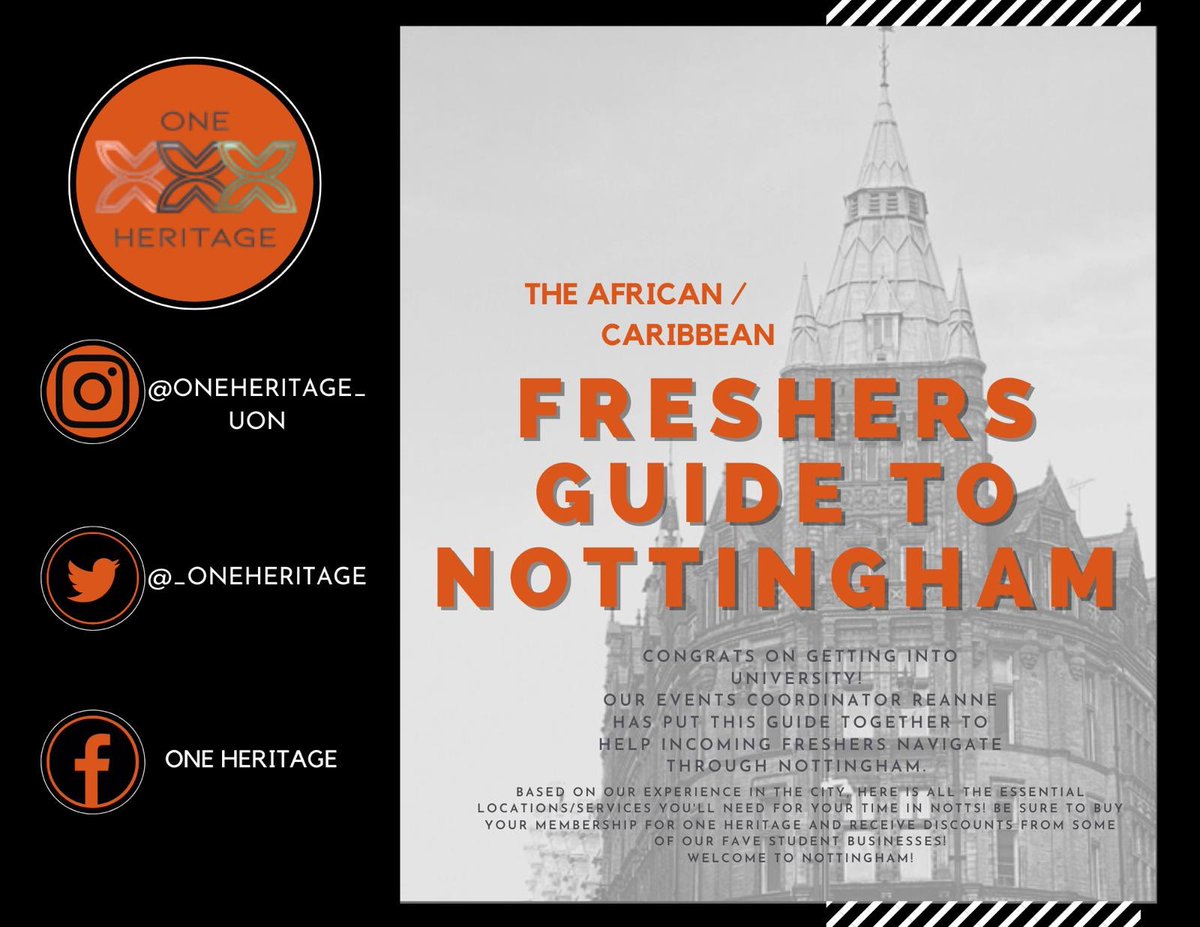 _Oneheritage's tweet photo. Thanks again to our events coordinator Reanne for putting together #WeAreUoN #WelcometoNotts #Freshers #UoNFreshers #Freshers2020 https://t.co/gyQ09QNvSw