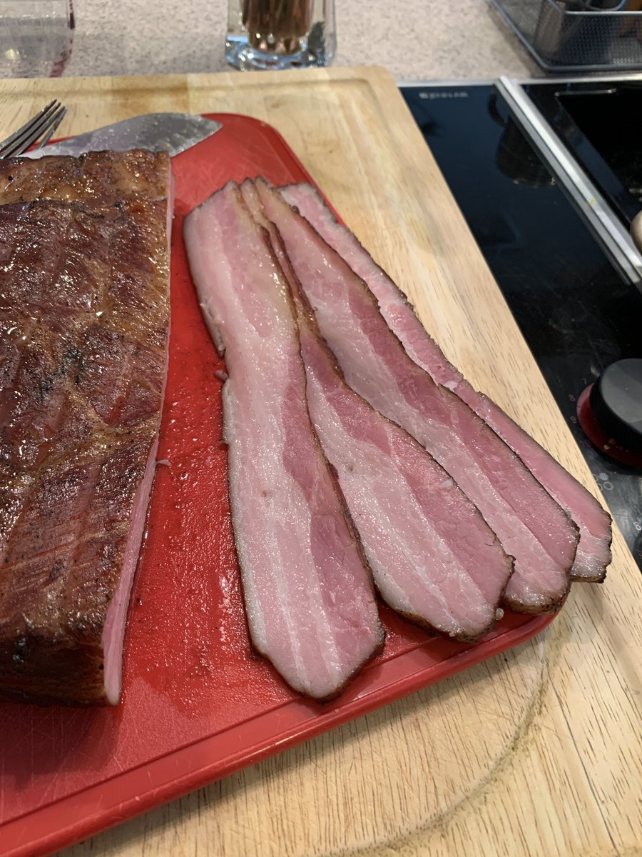 sharondio's tweet image. #makingbacon