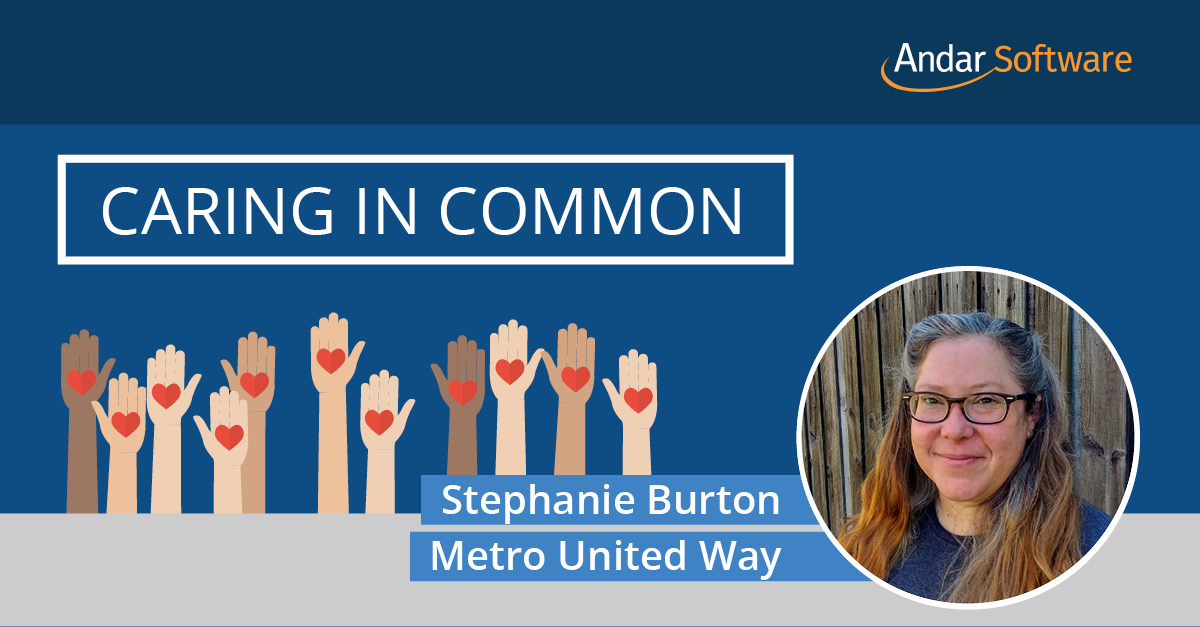 Andar Software (@andarsoftware) on Twitter photo Meet Stephanie Burton, Director of Databases <a href="/MetroUnitedWay/">Metro United Way</a>. Stephanie loves taking a clunky, manual process, and finding ways to automate it and make it better. Learn more about her in this month's #CaringInCommon spotlight.
➡️ ow.ly/UW2V50B5ztX ⬅️
#CustomerSpotlight Meet Stephanie Burton, Director of Databases <a href="/MetroUnitedWay/">Metro United Way</a>. Stephanie loves taking a clunky, manual process, and finding ways to automate it and make it better. Learn more about her in this month's #CaringInCommon spotlight.
➡️ ow.ly/UW2V50B5ztX ⬅️
#CustomerSpotlight