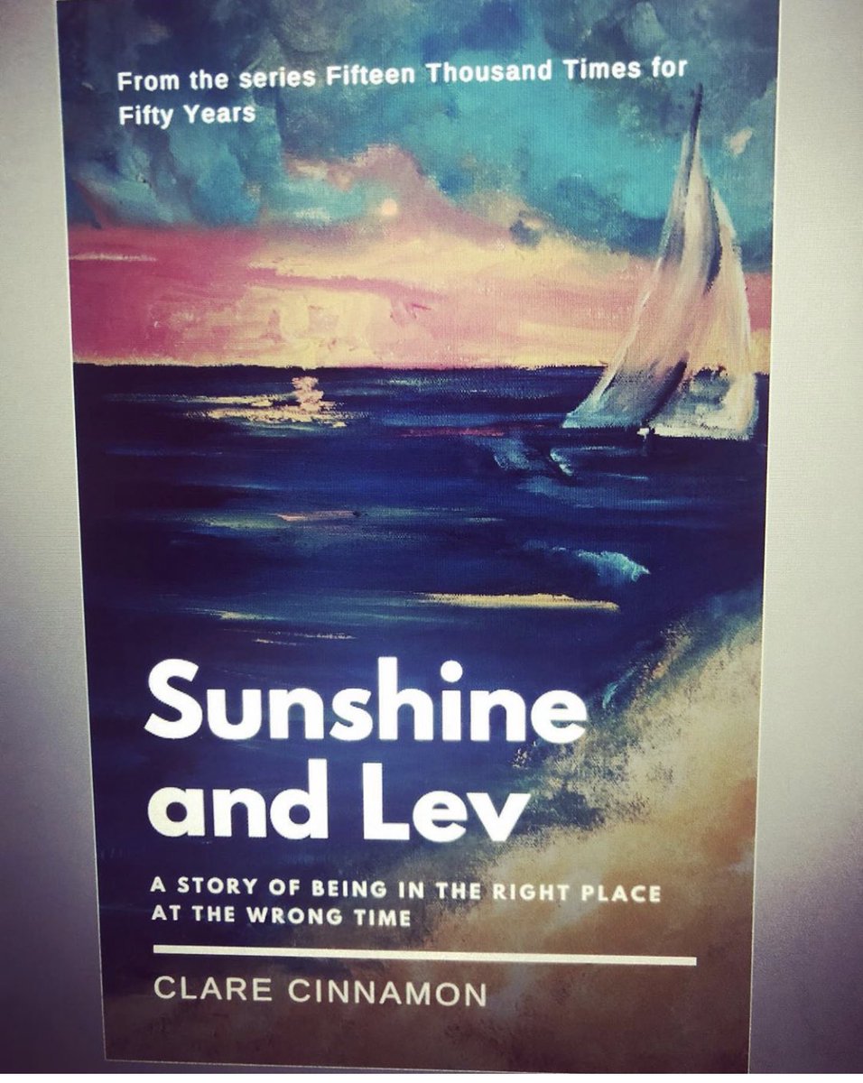 ClareCinnamon's tweet photo. @awritinghand1 @MTHart12 My third published fiction released in June 2029, #sunshineandlev, which features a new collaboration. My artist sister is illustrating all future covers. Itโs fascinating and rewarding๐โจ https://t.co/fxznTmGXso