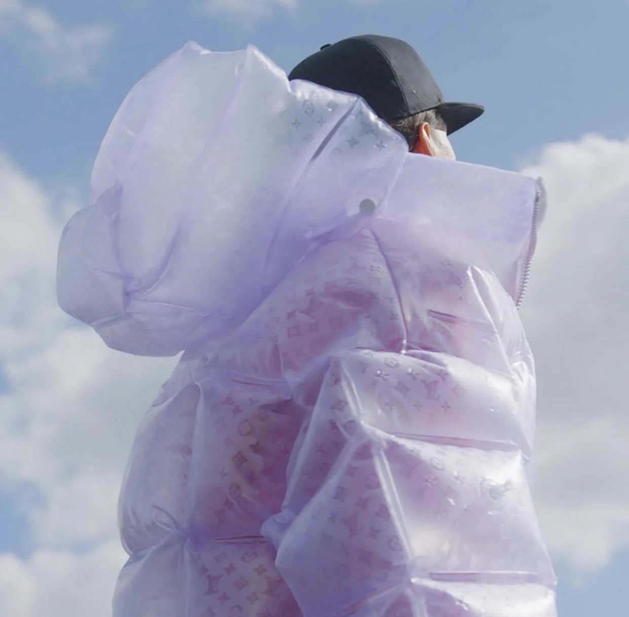 Louis Vuitton's inflatable jackets and jelly sneakers are fully