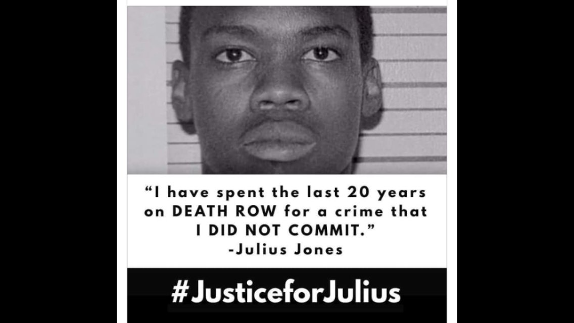 Marquet02938518's tweet photo. Mr. Jones’ co-defendant admitted to being involved in the crime and is now free after testifying against Julius. #JusticeForJulius #Justice4Julius #Clemency4Julius #incentivetestimony NOT OK https://t.co/6uqqN6eqHs
