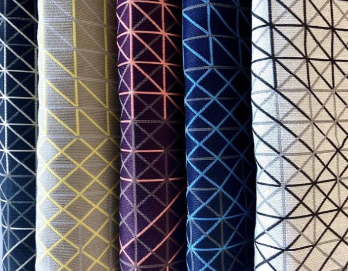 cfstinson's tweet photo. Power Grid features delicate lines that converge to create rhythms of diamond and triangle shapes across the #fabric width. #textilelover #textiledesign #contracttextiles #interiordesign #workplacedesign #bleachcleanable https://t.co/cYg1H5pk4I