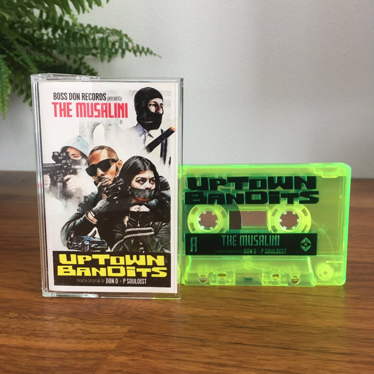 Ready for shipping! <a href="/TheMusalini/">The Musalini</a> - Uptown Bandits tapes