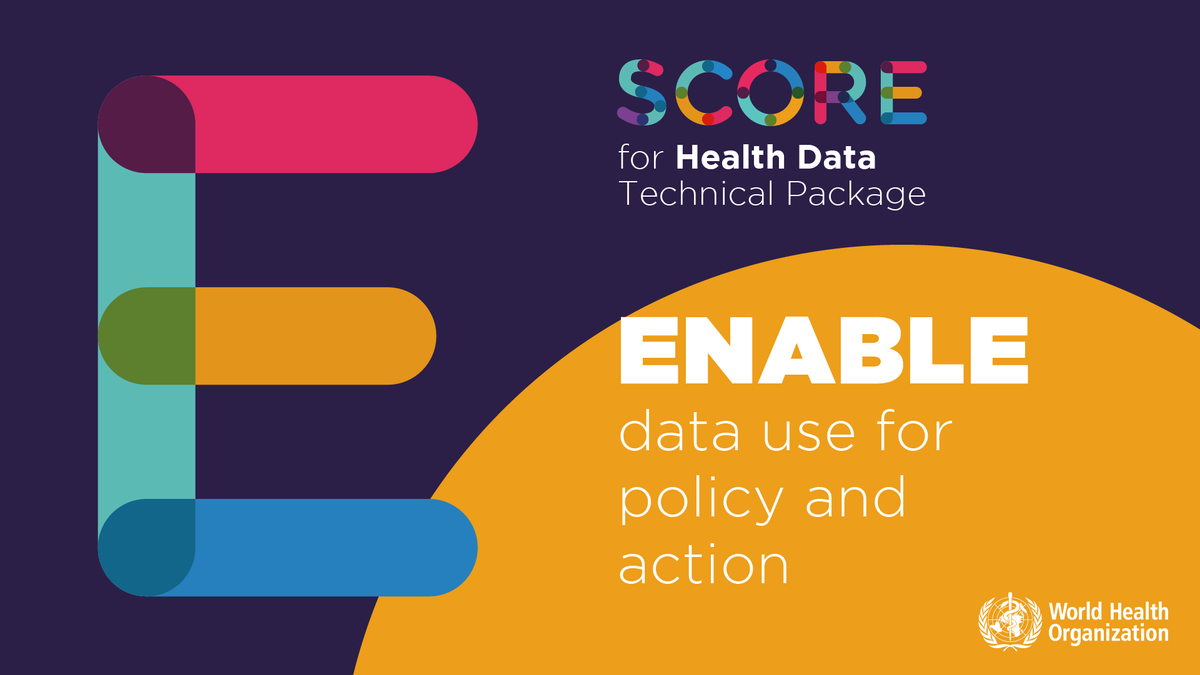 DrSamira_Asma's tweet photo. E: Enable data use to deliver impact on people's lives.
Data governance promotes transparency, accountability and data sharing.
Count everyone because everyone counts. https://t.co/aSe3iw9H8B #WorldHealthData @GlobalGoalsUN @SDG2030 (7/9) https://t.co/sgSQMoDQwG