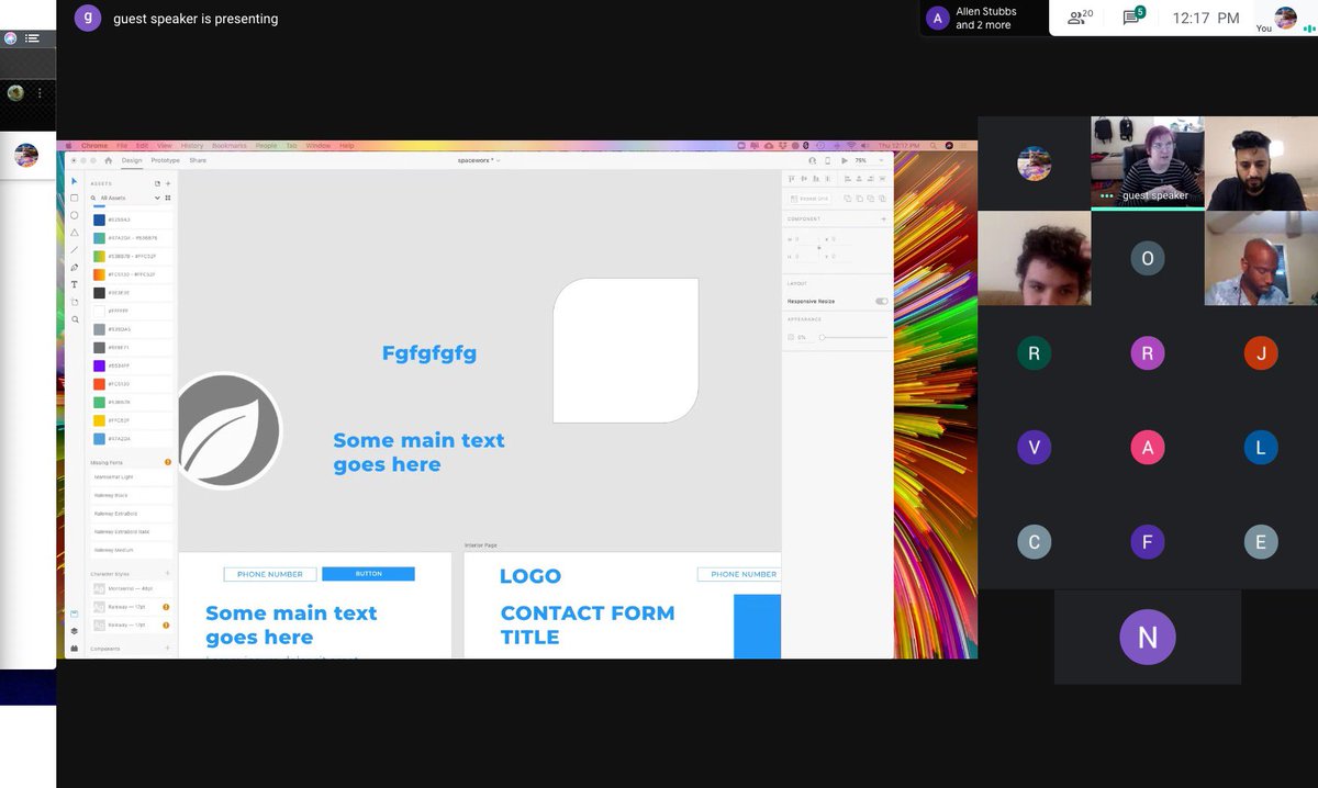 MSCodeAcademies's tweet image. We kicked off our new Jackson cohort Aug 3, &amp;amp; it is off to a great start! We are operating fully remote, &amp;amp; in the process of learning HTML/CSS. We recently participated in a graphic design crash course with Natalie Sharma, of @pixetal Studio. Thanks Natalie! We really enjoyed it!