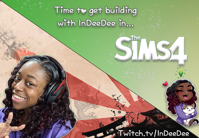 InDeeDeeEffect's tweet photo. ✨STREAM ALERT✨

It's time to continue our mini estate build on @TheSims Stop by and say hi! LET'S GET CREATIVE!! 

@TheSimCommunity #Simsbuilder #Creativity #PanicStreamer https://t.co/WHa4g2G8qe