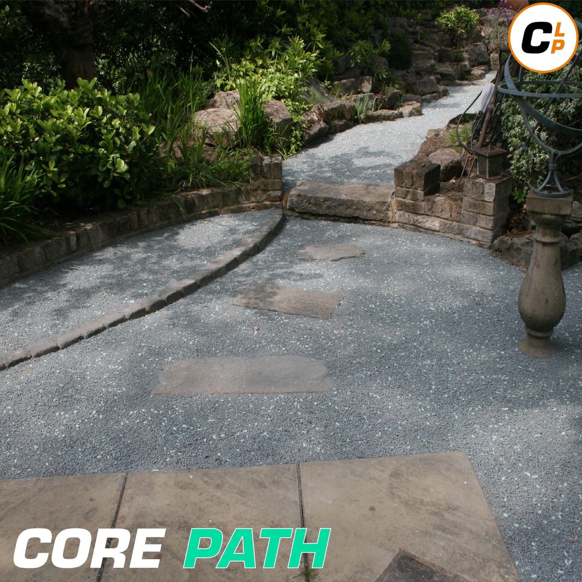 CORE_LP_HQ's tweet photo. CORE PATH: The market leading pathway gravel grid. Teamed here with our unique CORE GLOW, a glow-in-the-dark aggregate. 

Read more: https://t.co/jScg2sdMt9 https://t.co/hSl7Ns6XOe