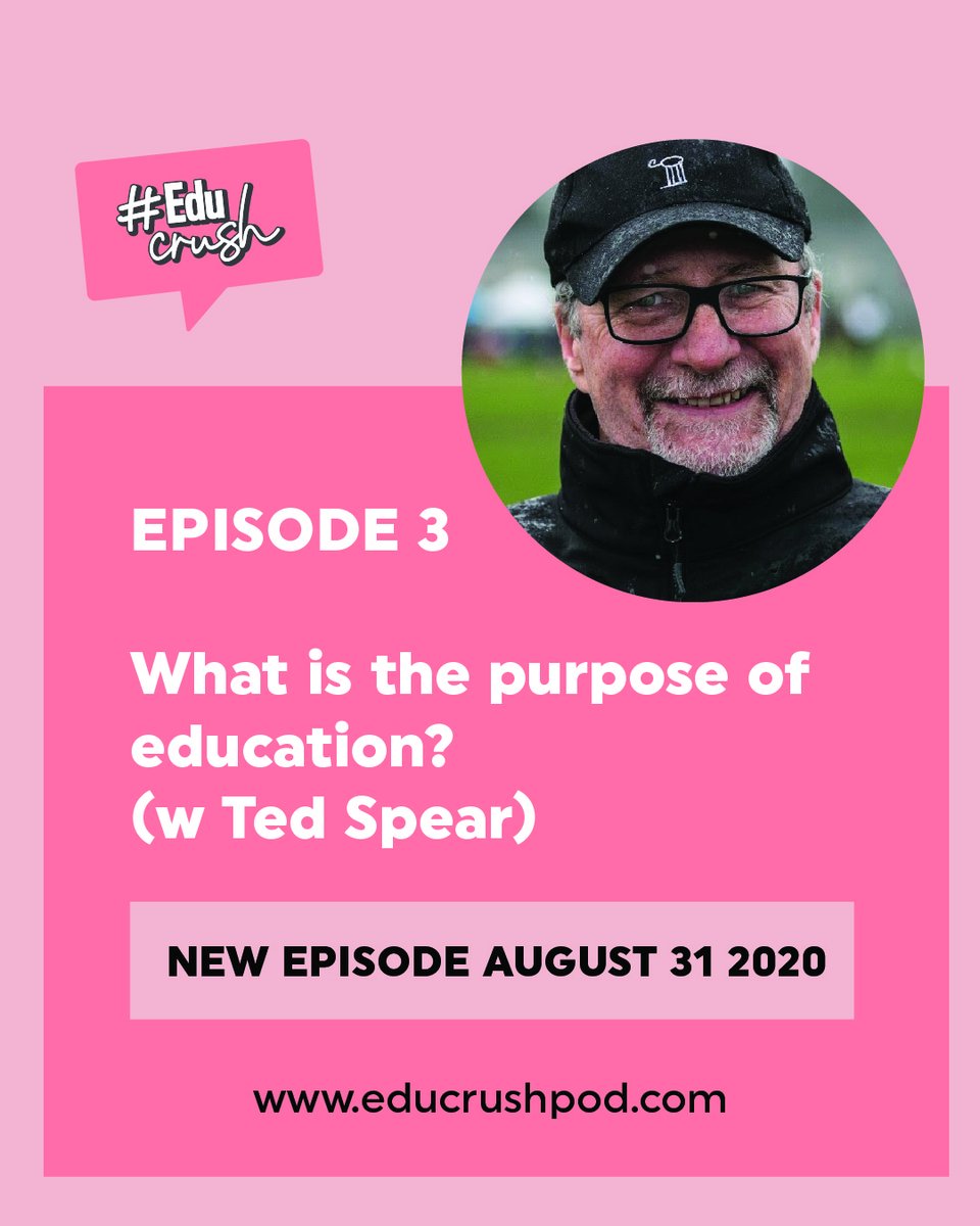 Good news! We are going to launch with not one, but THREE episodes on Monday, Aug. 31st.

Why? Because we can't talk about reimagining education without starting a conversation about owning the unknown, racism &amp; asking why. 

Find it wherever you get your podcasts.