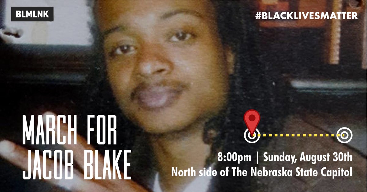 SAY HIS NAME! 🗣️
Join us as we march for Jacob Blake and our brothers and sisters in Kenosha this Sunday. #LNK