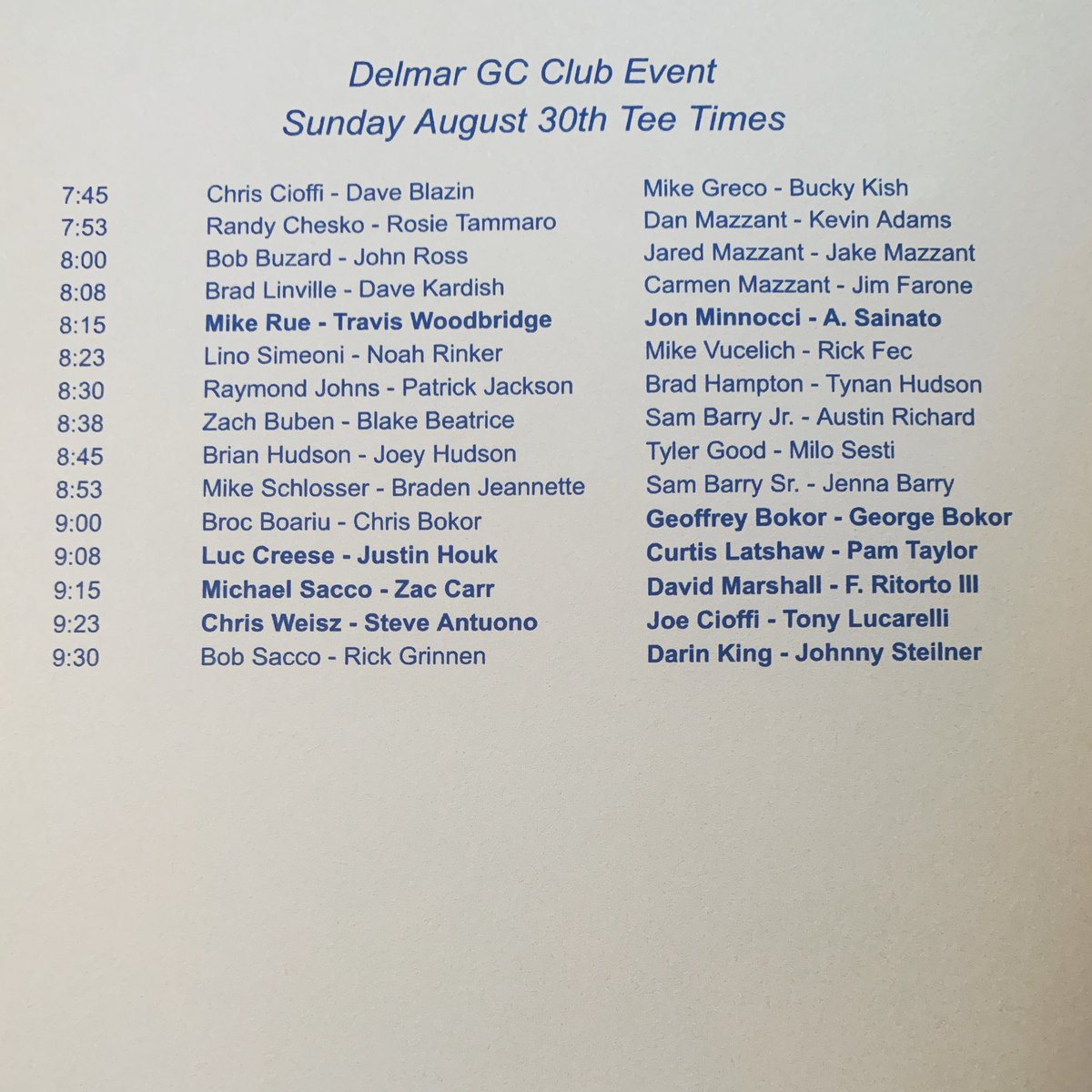 Delmar Golf Course tweet media