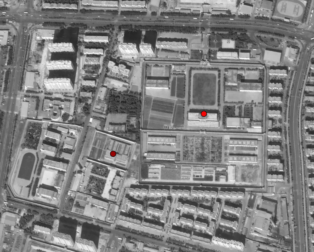 Supposedly fortified structures on this map which are designated as camps by USAGM and buzzfeed were identified based on parts of Baidu maps without high resolution images. Yet I can somehow view these locations in Urumqi on baidu maps without any issue  https://documents.buzzfeednews.com/_NewsDesign/tech/2020_08XX_Xinjiang/xinjiang_map-FINAL.html