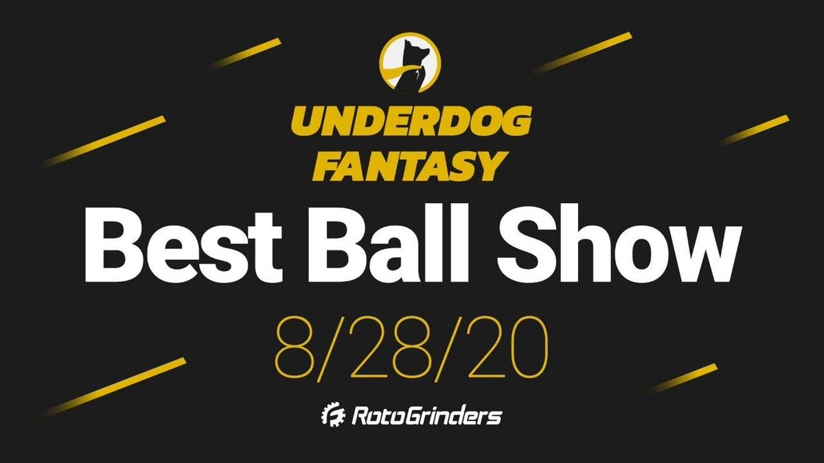 FantasyBestBall's tweet photo. Our guys @brit_devine and @gneiffer07 are GOING LIVE at 1 PM ET doing a @UnderdogFantasy Best Ball Mania draft.

Check it out here: https://t.co/6x9MlP4epe https://t.co/uasoValkoz
