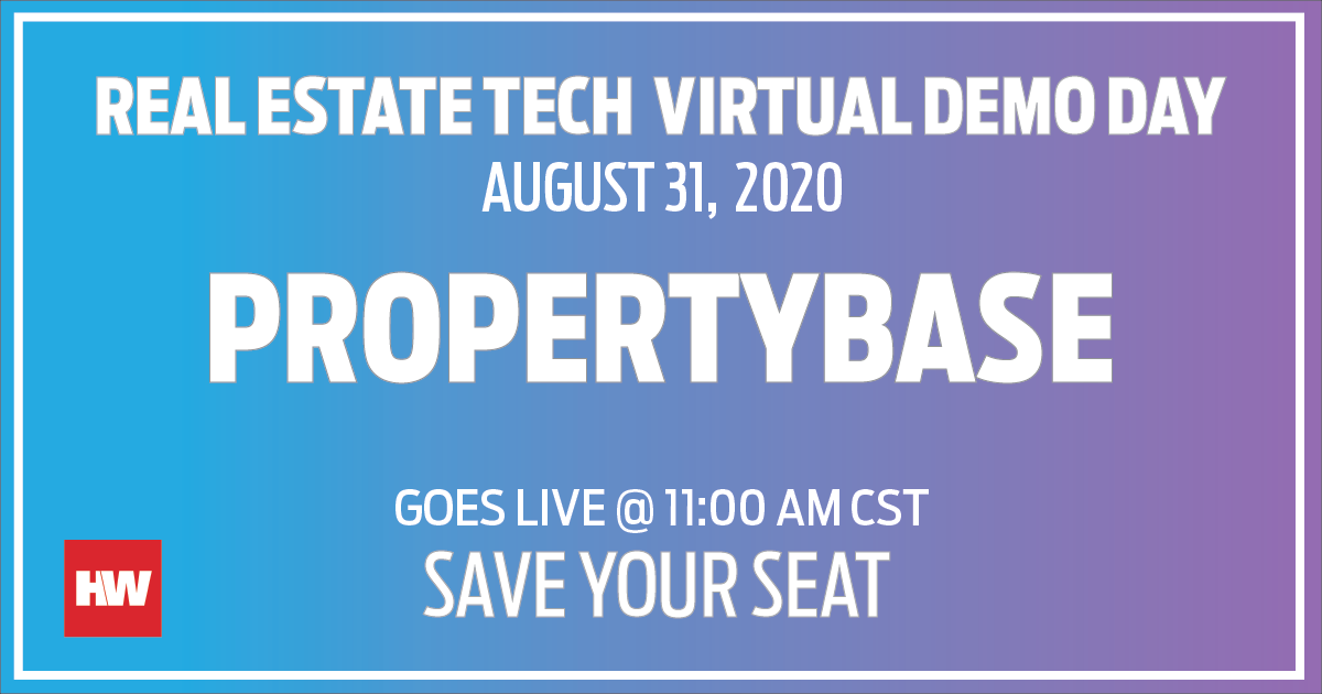 propertybase's tweet image. We&apos;re so excited to be joining @HousingWire for Monday&apos;s Tech Demo Day! bit.ly/31zRgrB #realestate #realestatetechnology #propertybase