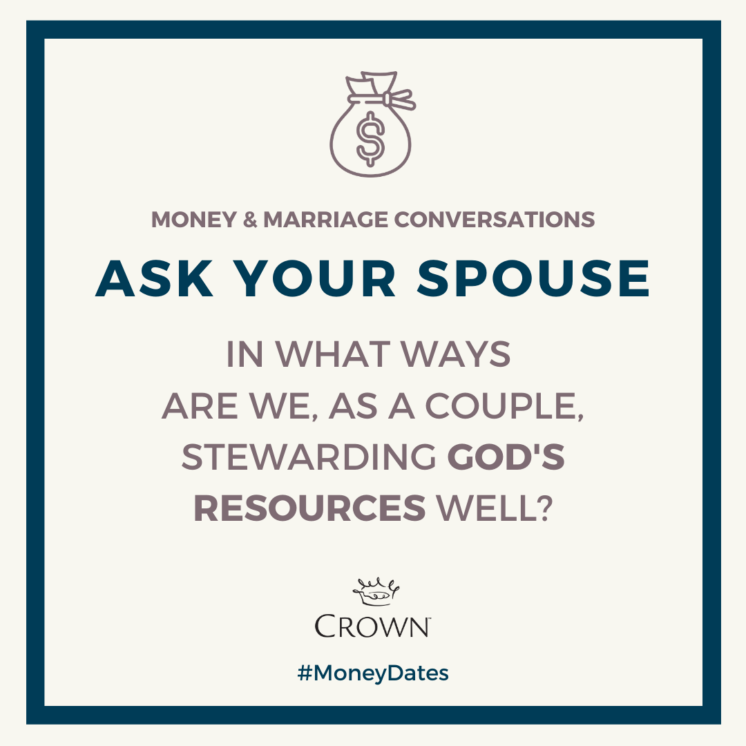CrownUpdates's tweet image. 😎 Time to brag! What are you &amp;amp; your spouse doing well as you manage what God's given you? Talk about it over dinner tonight! Sign up for Crown's Money Dates course for 10 great date nights 👉 buff.ly/38XUKoF
#thrivingintheunexpected #stewardship #moneydates #finance