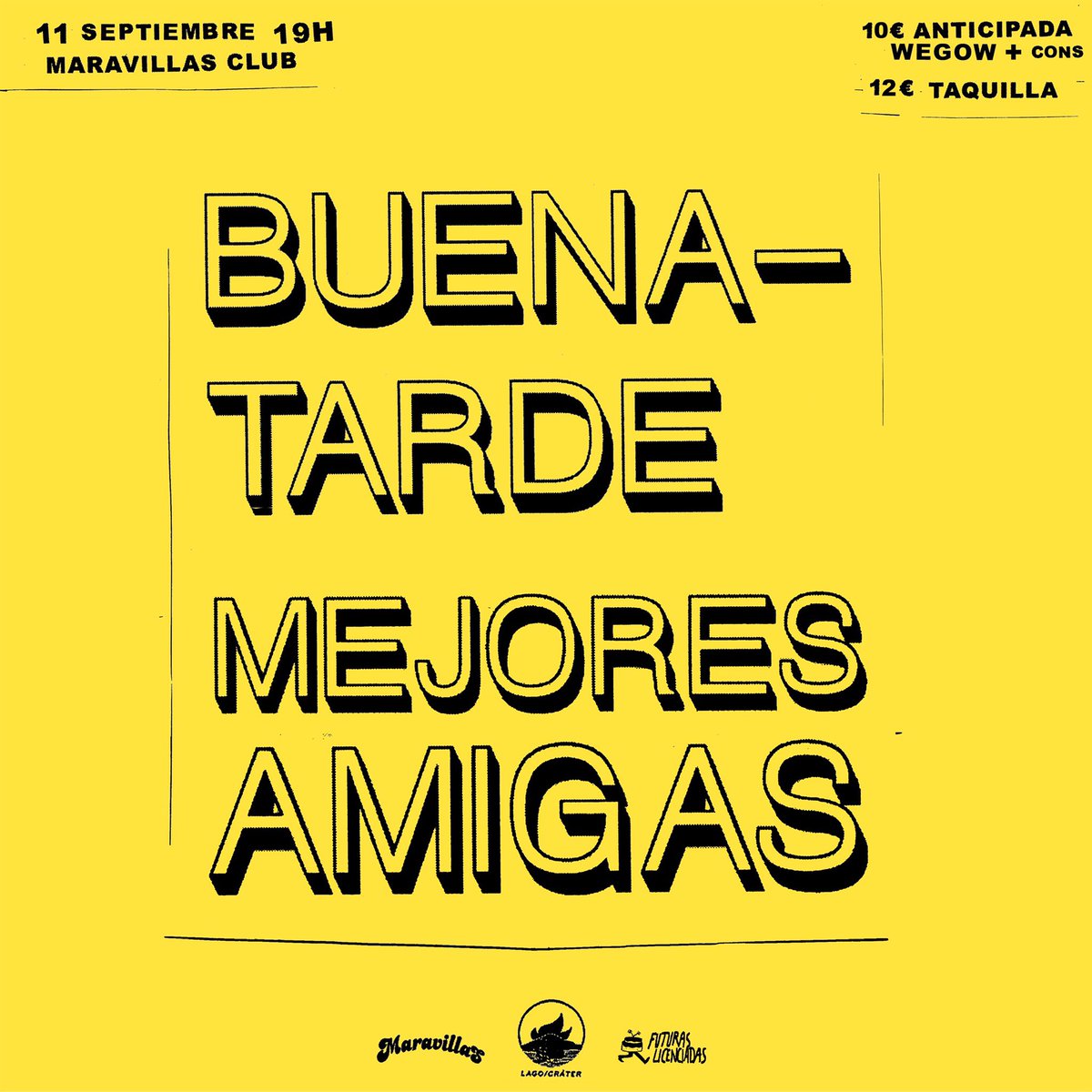 ‼️si queréis pasar una 😎 buena tarde 🍹con vuestras 😳mejores amigas 😱 esta es la oportunidad😍 <a href="/soybuenatarde/">Mané López</a> <a href="/lagocrater/">Lago/Cráter</a> <a href="/FLicenciadas/">Futuras Licenciadas</a> <a href="/MaravillasClub/">Maravillas Club</a> / cartel de @manzana_fuji ♥️♥️♥️