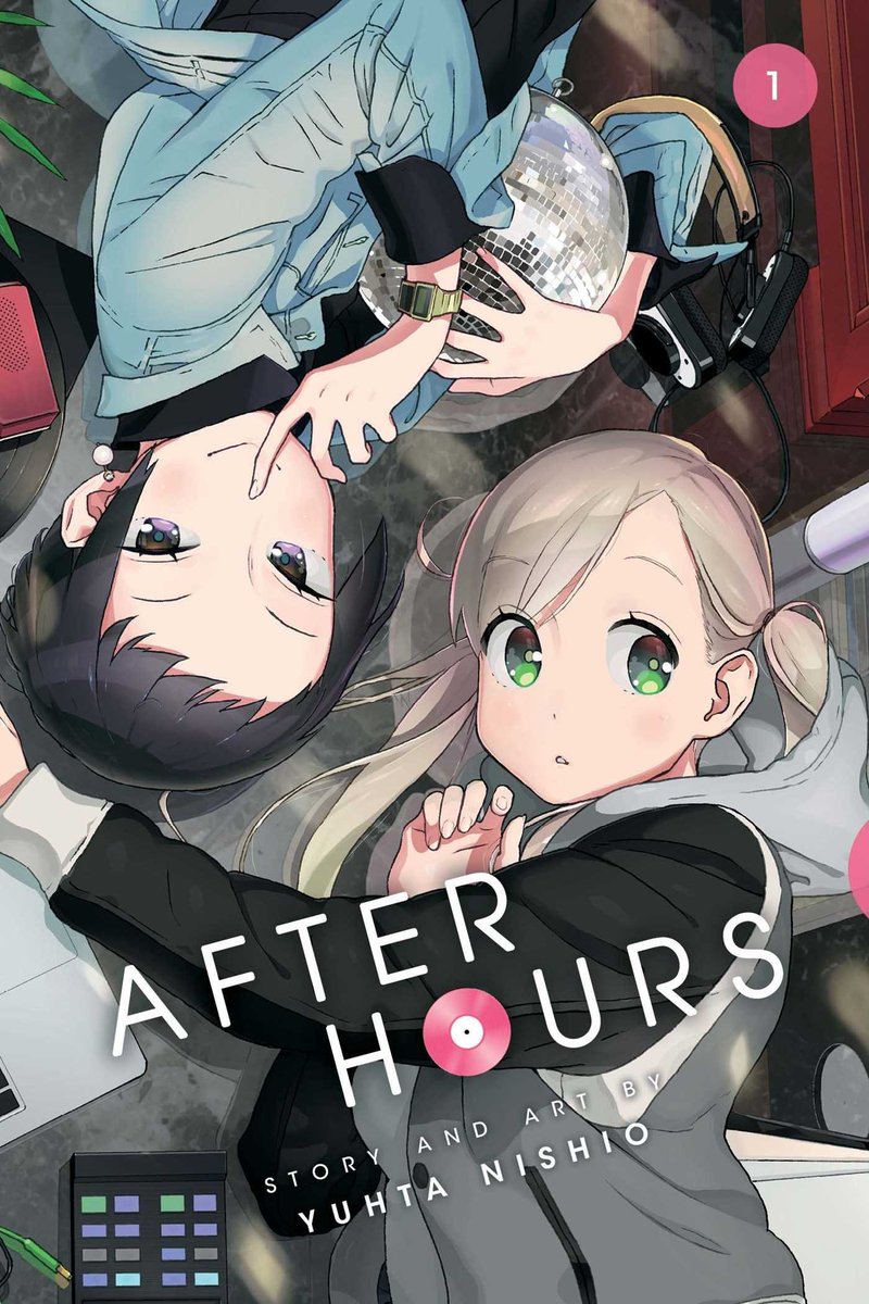 after hours by yuhta nishiolicensed by v!zaimless drifter goes to a club, gets a dj gf, and ends up joining her event planning crewthemes: nightlife, sound/music, discovering new passions(they're drawn kinda young which throws me off but they're both in their mid-late 20s)