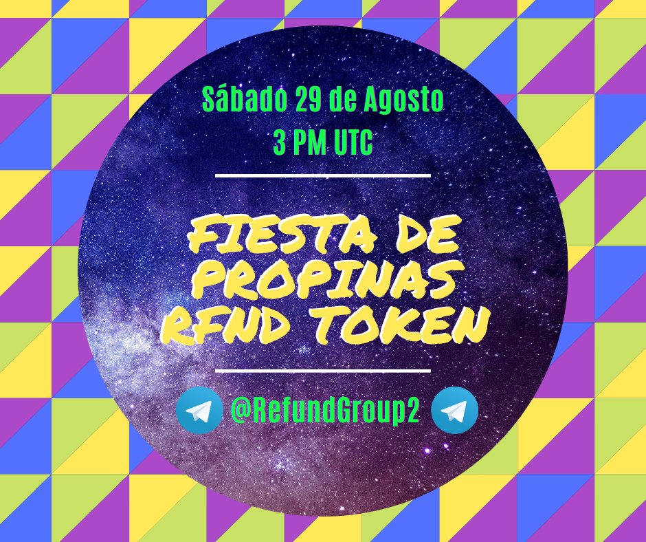 lacryptobeach's tweet photo. 👋¡Vengan y únanse a la Fiesta de Propinas #RFNDToken!🥳🤑

https://t.co/OvWSvRbbvI 📍

 @JBitcoins @HolassoyDavid @Airdropsvnzela @axe10ten @Helengutier1 @Cryptovato1 @ivankrhodl 

Si quieres conocer los detalles, haz click en:  https://t.co/A2RynbFbfL 🚀🚩!

#Criptomonedas https://t.co/fgUPWpqs2S
