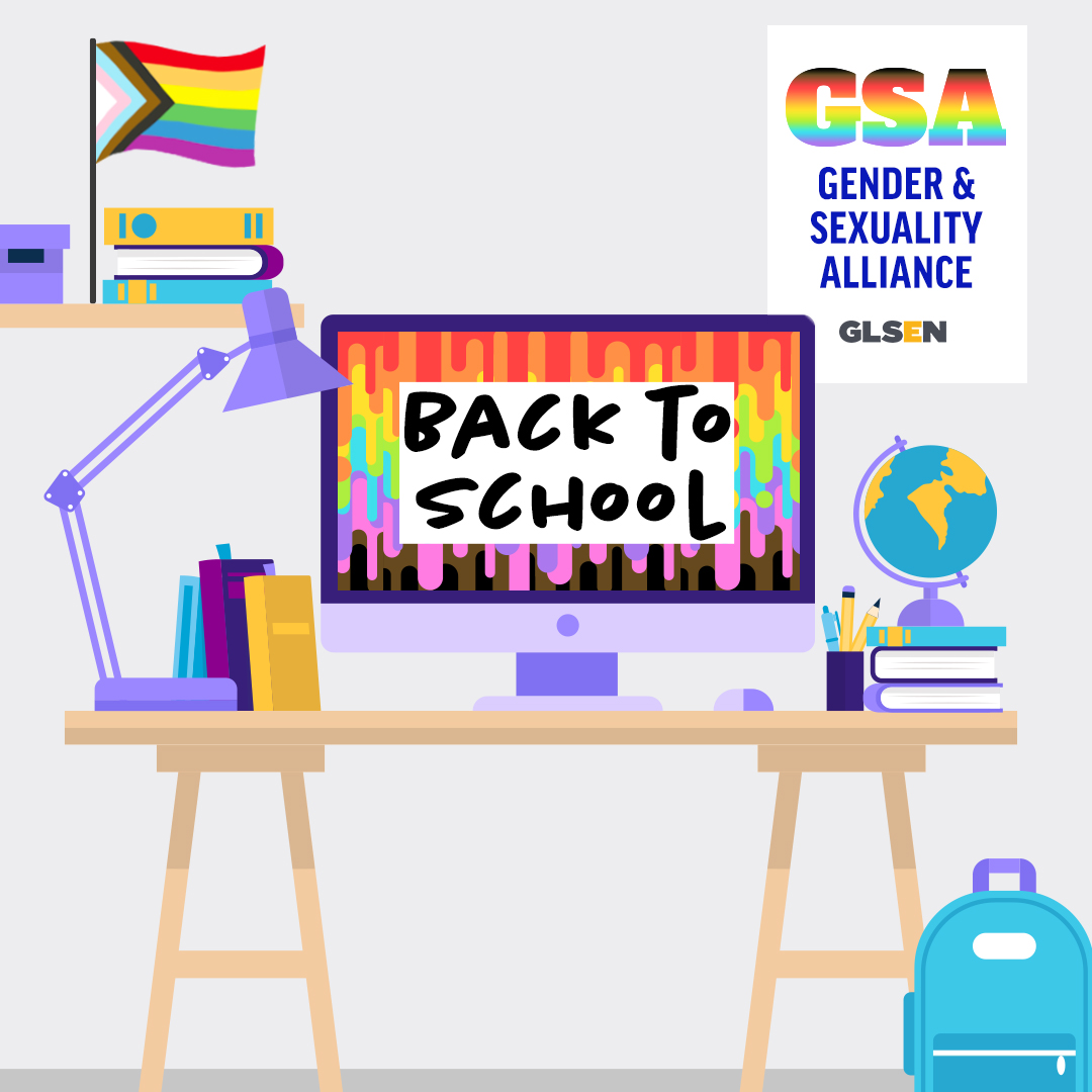 Back to school time can be tough, but GLSEN and so many LGBTQ+ and supportive educators are here to help you make the most of your school year.