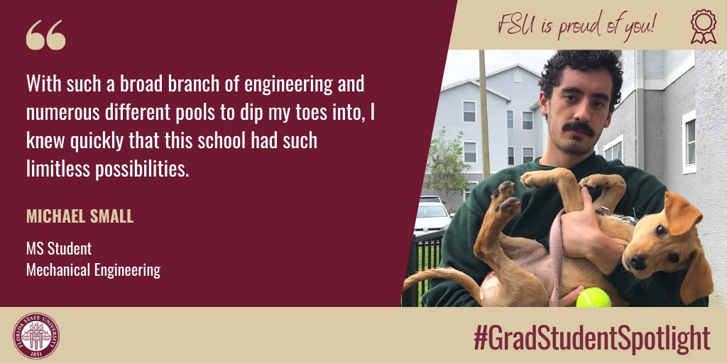 fsugradschool's tweet image. Introducing @FAMUFSUCOE student Michael Small. When not working in the Applied Superconductivity Center, Michael can be found practicing to break the world record for the most hot dogs in 10 minutes.

#hotdogchampion #gradstudentspotlight
