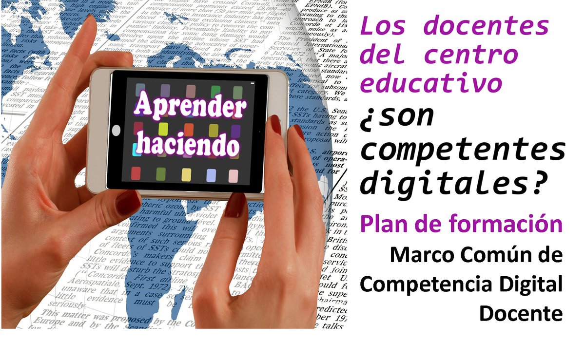Los docentes del centro educativo ¿son competentes digitales? Nuestro plan de formación esta compuesto por acciones formativas online 👩‍💻👨‍💻  cuyo objetivo es adquirir las 2⃣1⃣ competencias del Marco Común de la Competencia Digital Docente aprenderhaciendo.eu #protocolocovid19