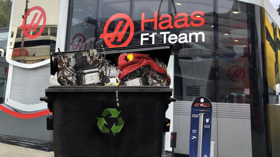 BanterSteiner's tweet image. After our screwed up practices, I contacted my friends in Italy. I told them both engines had lost their horses. Familiar with the problem, they asked me to prepare the lack-of-power units for transport and pack them properly. So that’s what I fucking did! 😡

#BelgianGP 🇧🇪 #F1