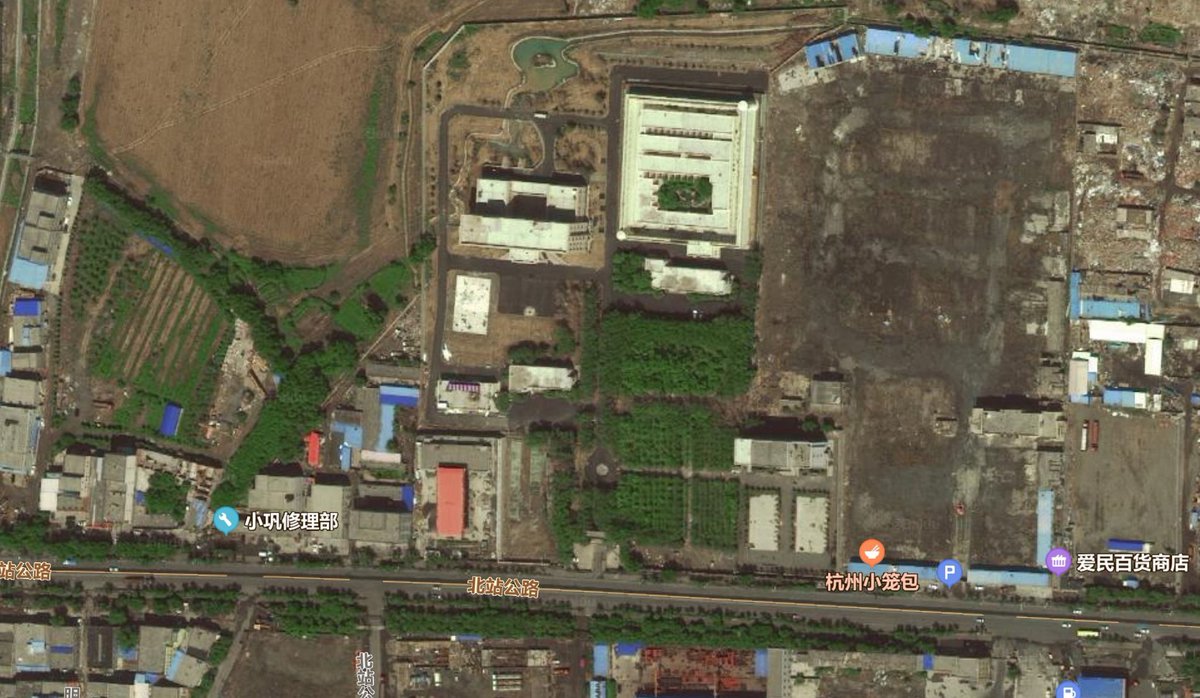 More alleged camps supposedly hidden away by Baidu yet perfectly visible here